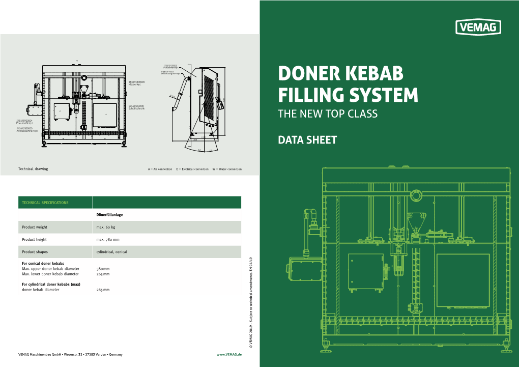 Doner Kebab Filling System