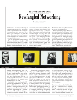 Newfangled Networking