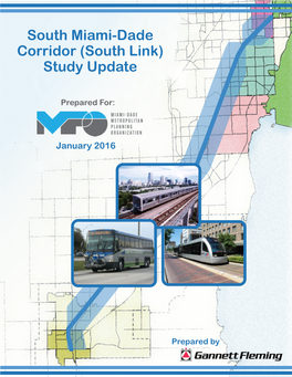 South Miami-Dade Corridor (South Link) Study Update