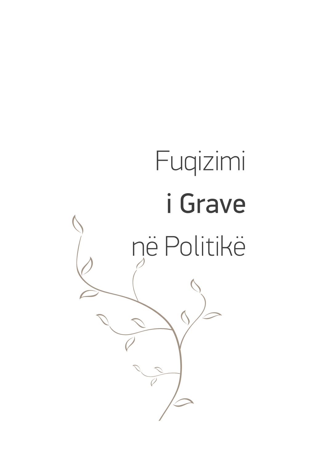 Fuqizimi I Grave Në Politikë Fuqizimi I Grave Në Politikë