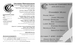 CCG Program October 2018