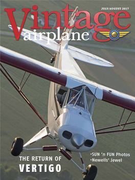 VERTIGO Vintage Airplane STAFF EAA Publisher/Chairman of the Board
