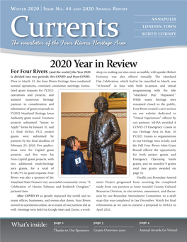 Newsletter 44 and 2020 Annual Report