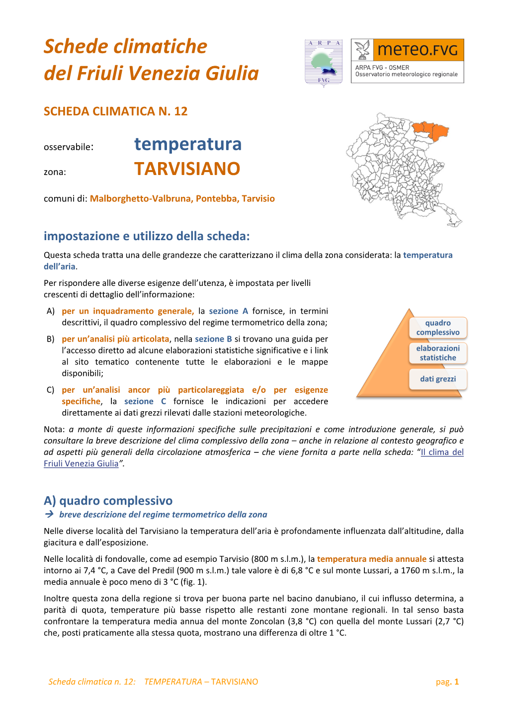 TEMPERATURA – TARVISIANO Pag