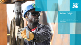 Tullow Oil 2019 Full Year Results Presentation