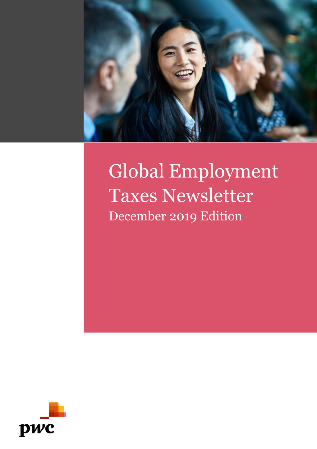 Global Employment Taxes Newsletter: December 2019 Edition