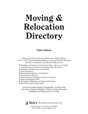 Moving & Relocation Directory