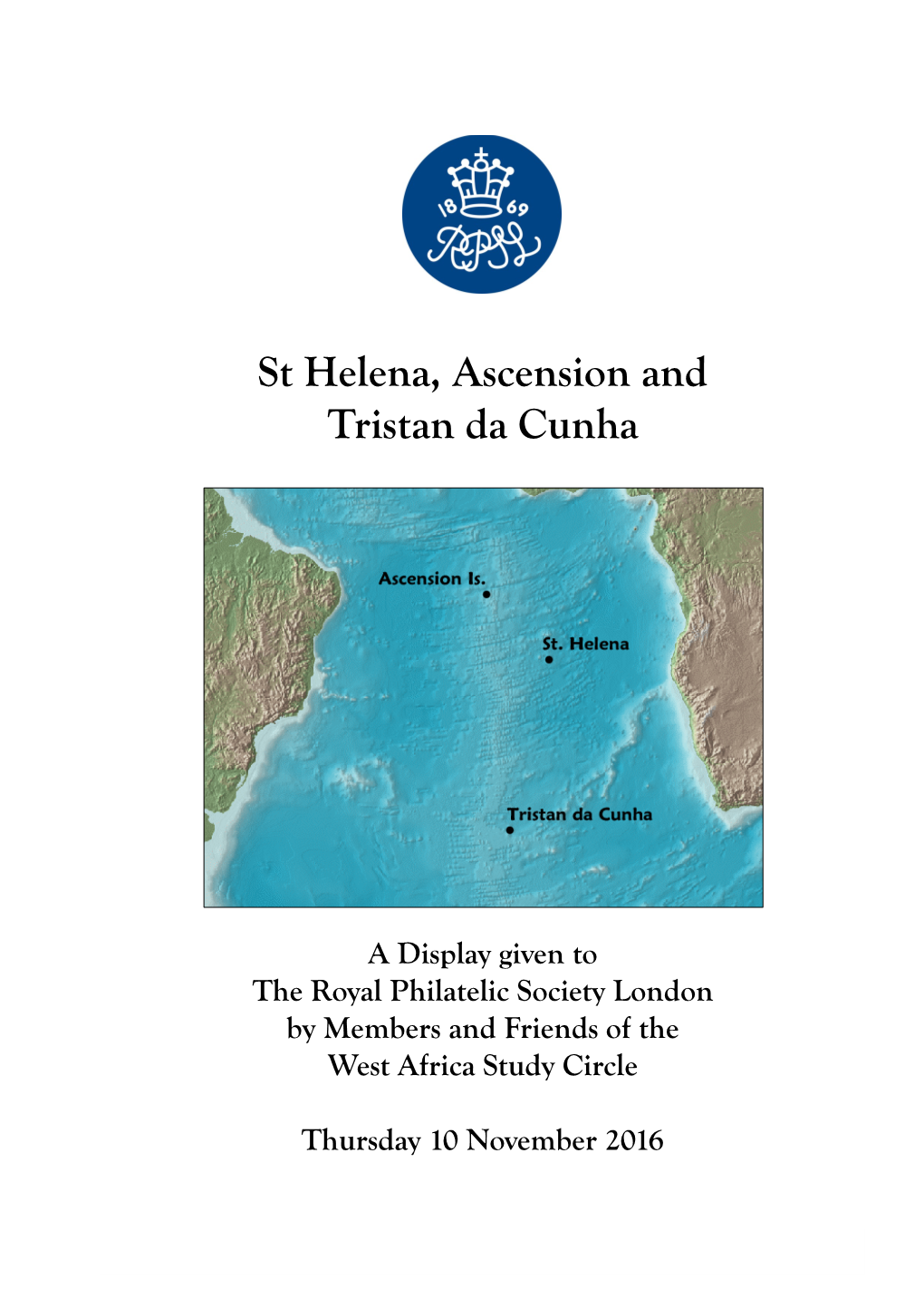 St Helena, Ascension and Tristan Da Cunha