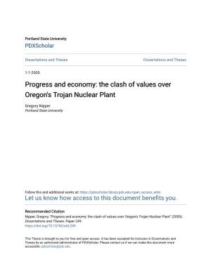The Clash of Values Over Oregon's Trojan Nuclear Plant