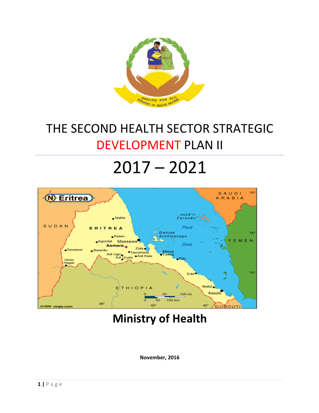 The Second Health Sector Strategic Development Plan Ii 2017 – 2021