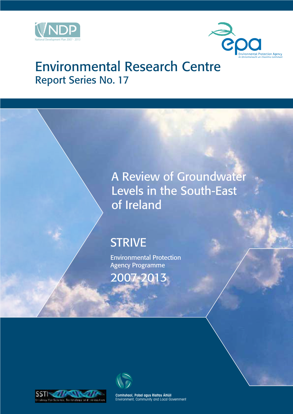 Environmental Research Centre Report Series No