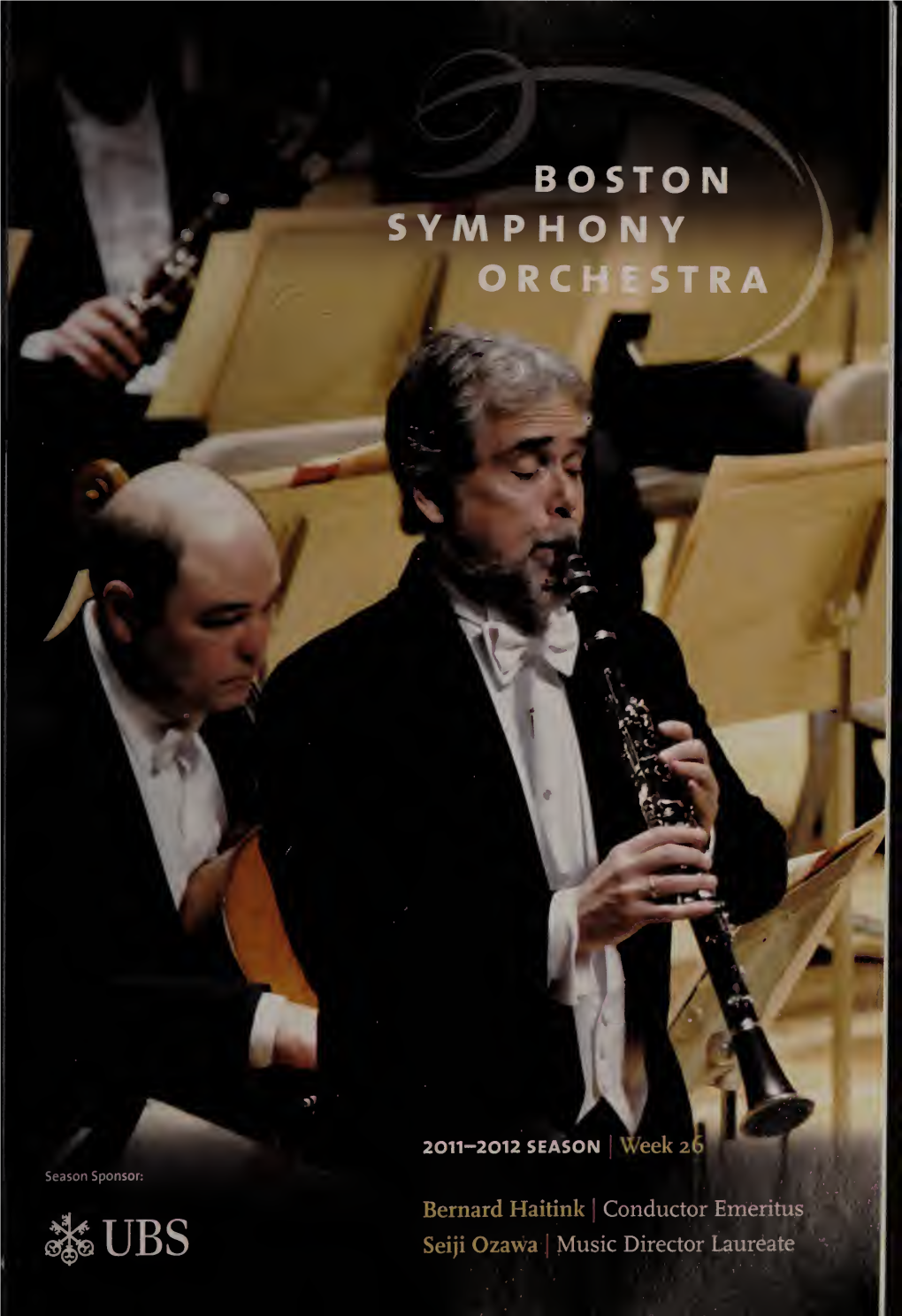 Boston Symphony Orchestra Concert Programs, 2011-2012, Subscription