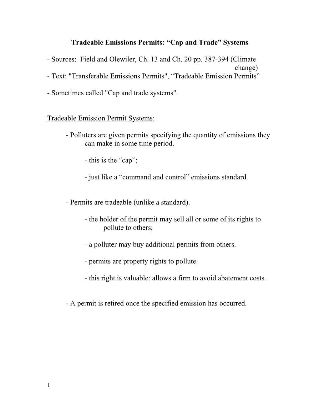 Benefit-Cost Analysis and Environmental Economics