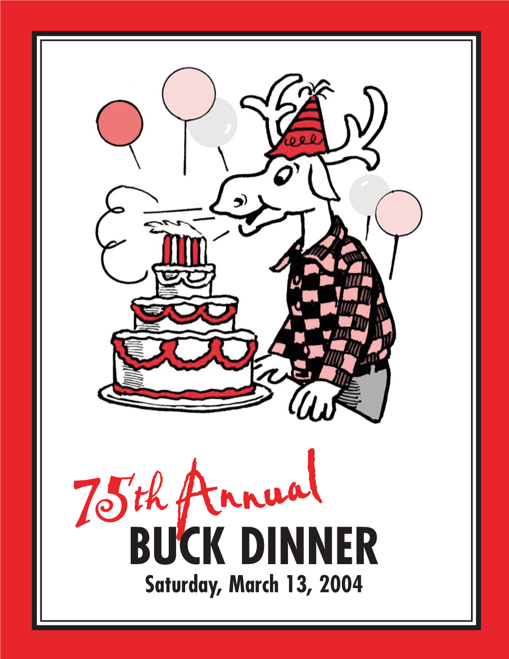 Buck Dinner Program 2004