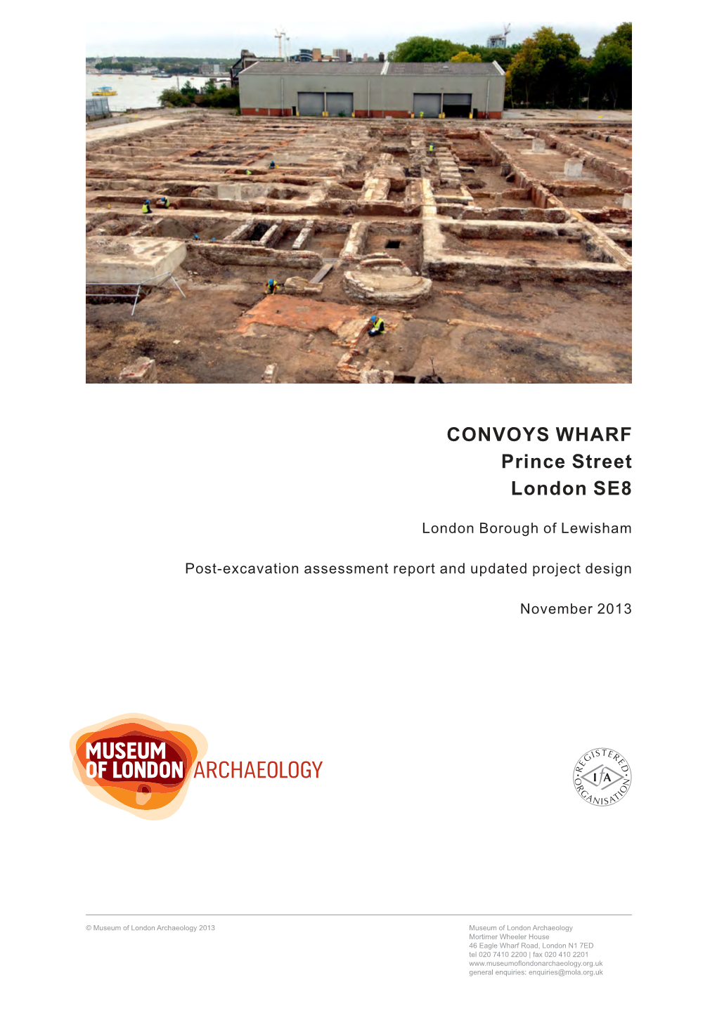 CONVOYS WHARF Prince Street London SE8