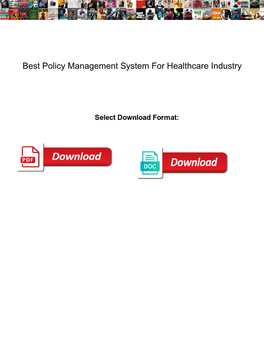 Best Policy Management System for Healthcare Industry