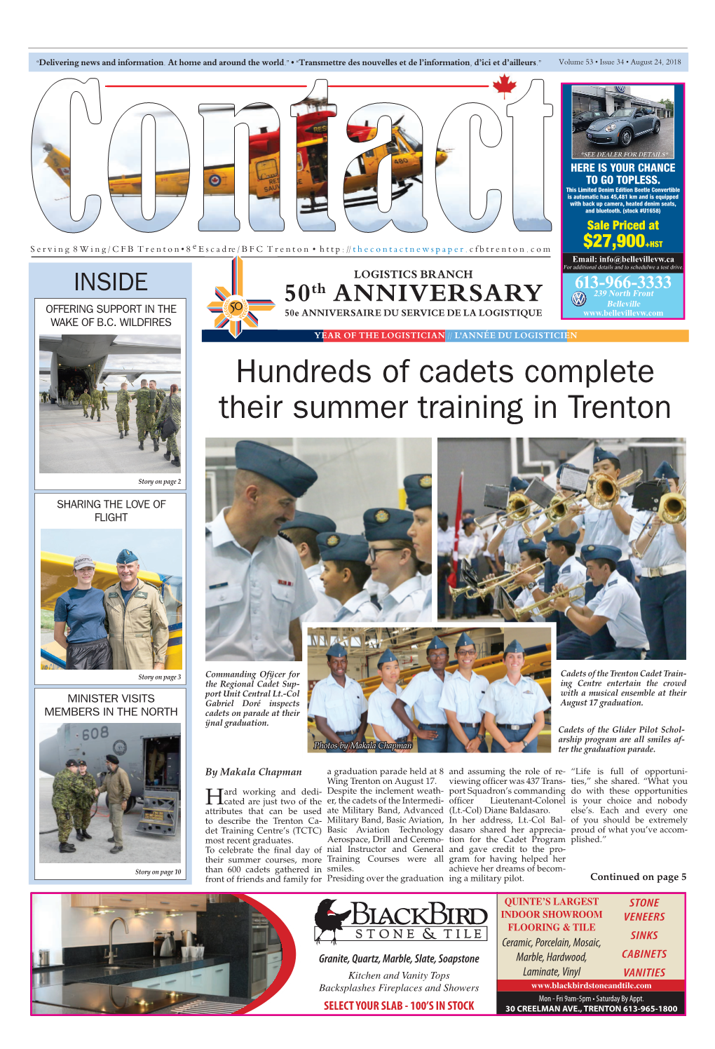 Hundreds of Cadets Complete Their Summer Training in Trenton