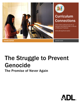 The Struggle to Prevent Genocide the Promise of Never Again