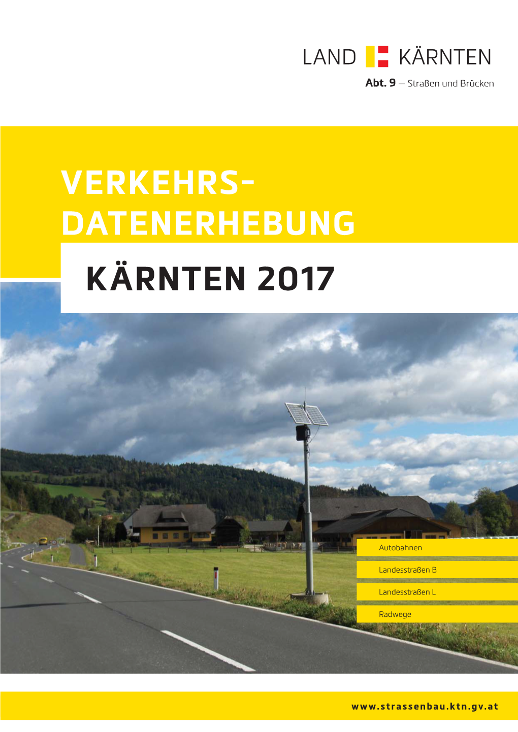 Verkehrs- Datenerhebung Kärnten 2017