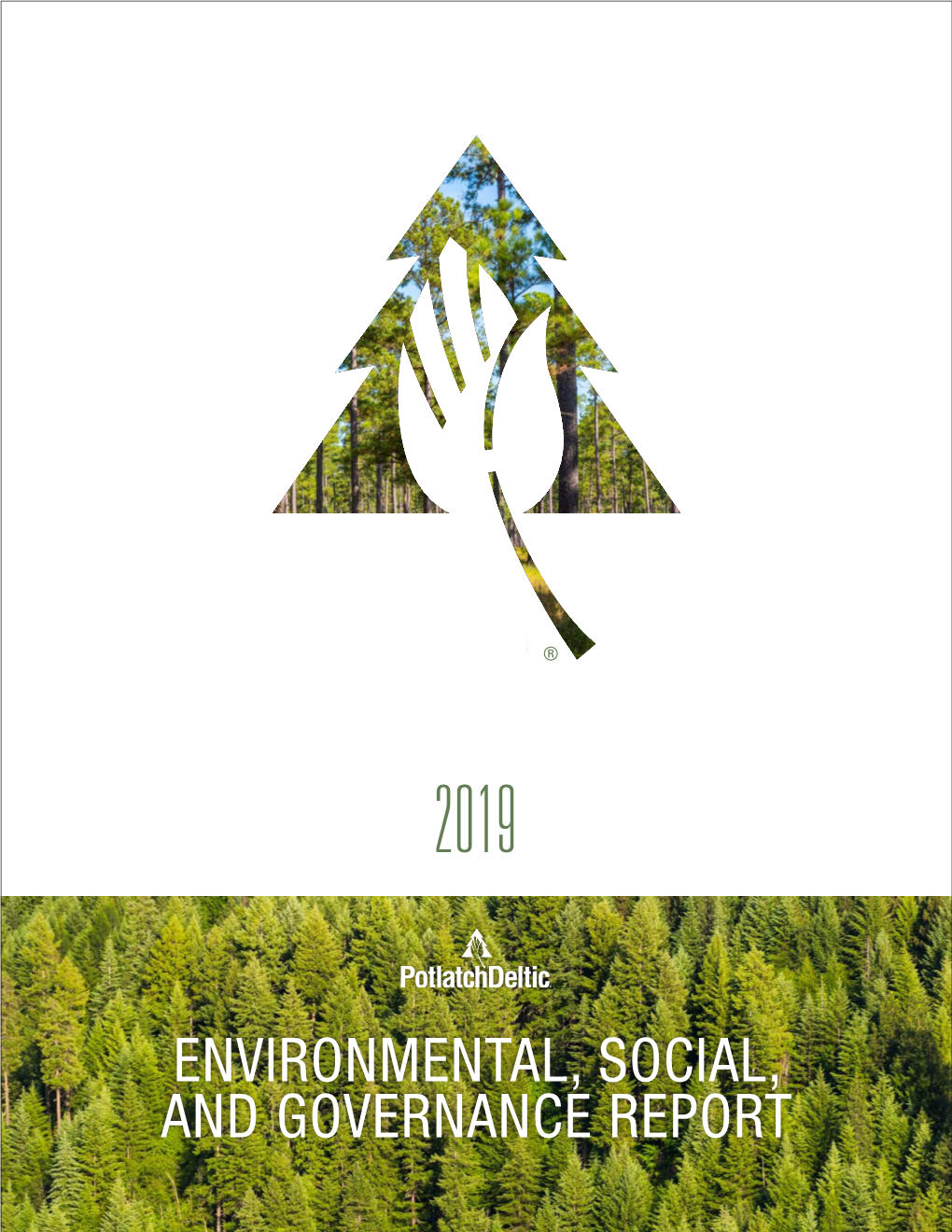 Environmental, Social, and Governance Report 2019 Esg Overview
