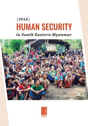Human Security in South Eastern Myanmar
