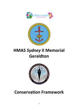 HMAS Sydney II Memorial Geraldton Conservation Framework