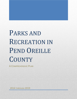 Parks and Recreation in Pend Oreille County