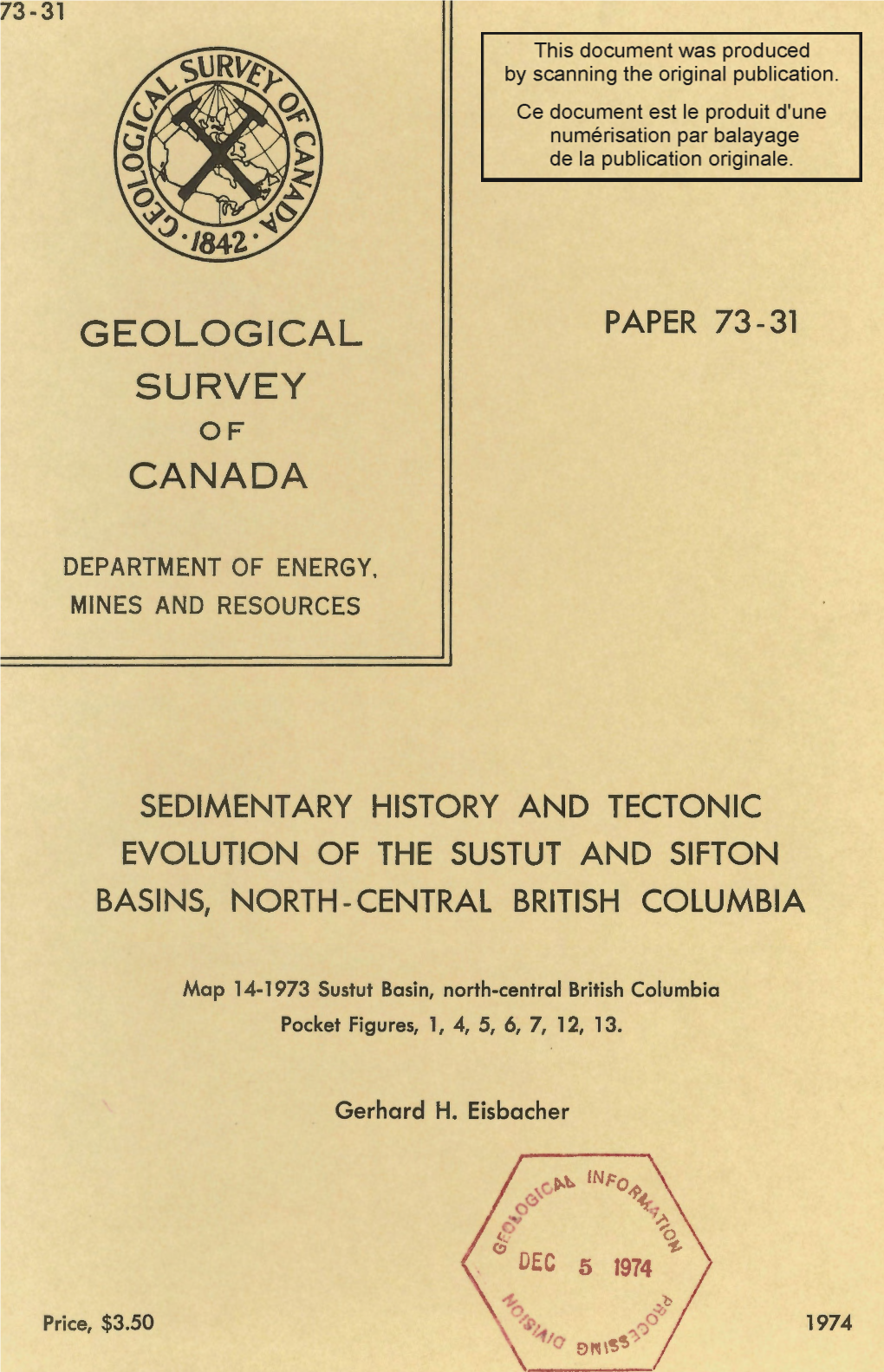 Geological Survey Canada