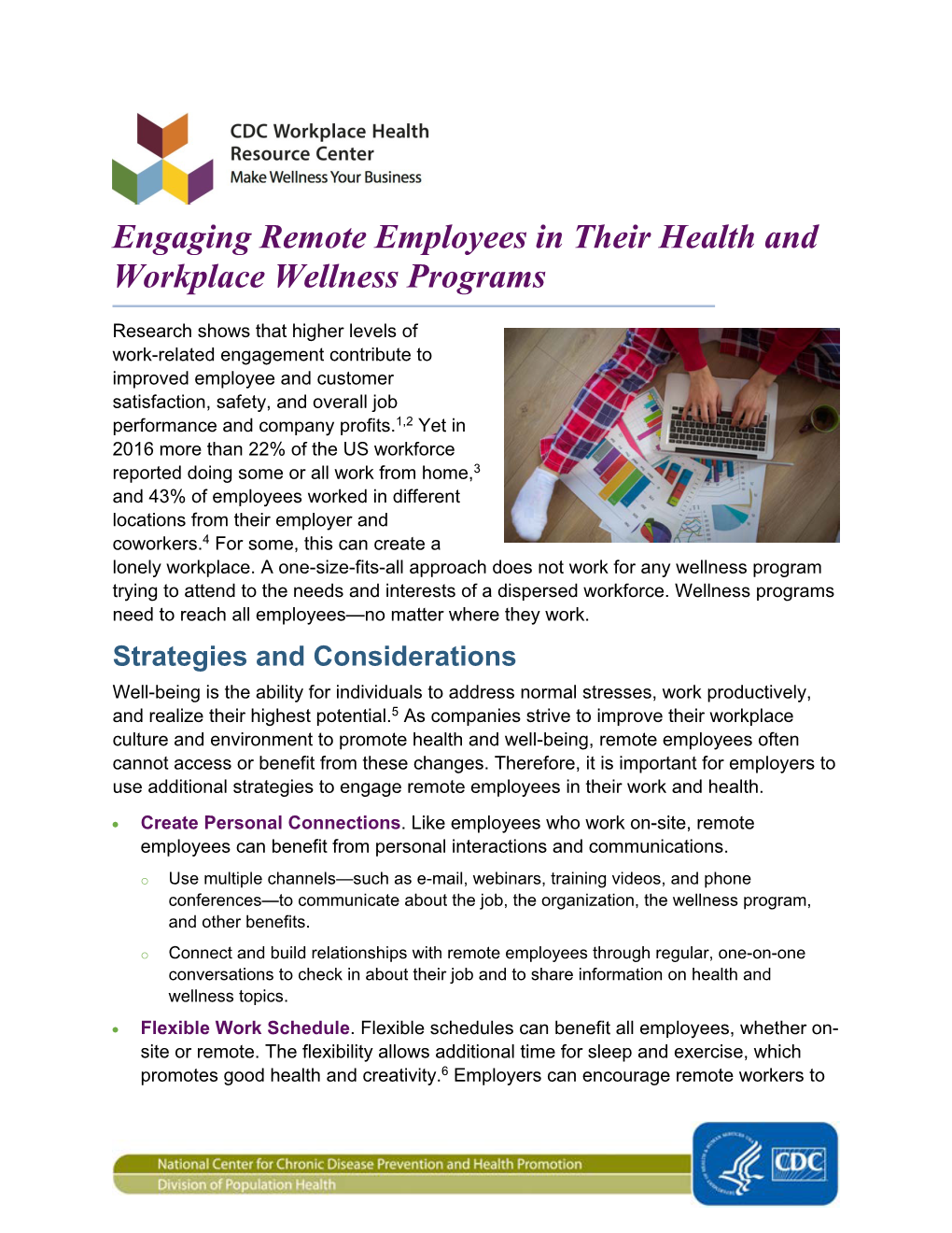 Engaging Remote Employees in Their Health and Workplace Wellness Programs