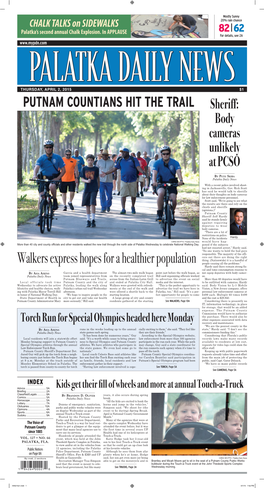 Walkers Express Hopes for a Healthier Population