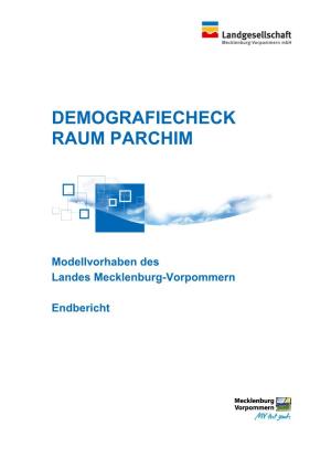 Demografiecheck Raum Parchim