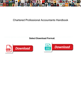 Chartered Professional Accountants Handbook