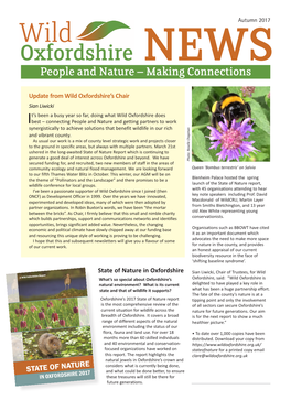People and Nature – Making Connections