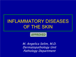 Inflammatory Diseases of the Skin