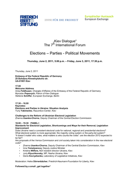 Political Movements