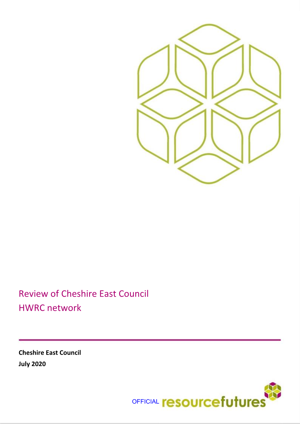 Review of Cheshire East Council HWRC Network