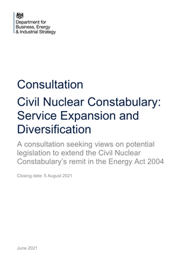 Civil Nuclear Constabulary