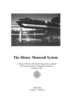 The Disney Monorail System