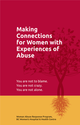 Making Connections for Women with Experiences of Abuse