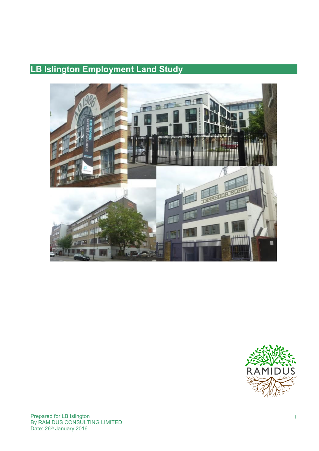 LB Islington Employment Land Study