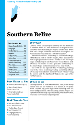 Southern Belize