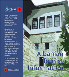 Albanian Tourist Information