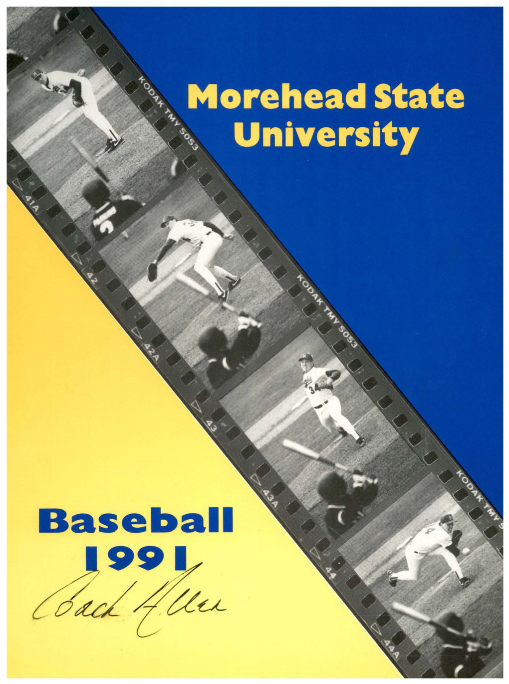 Morehead State University Baseball 1991