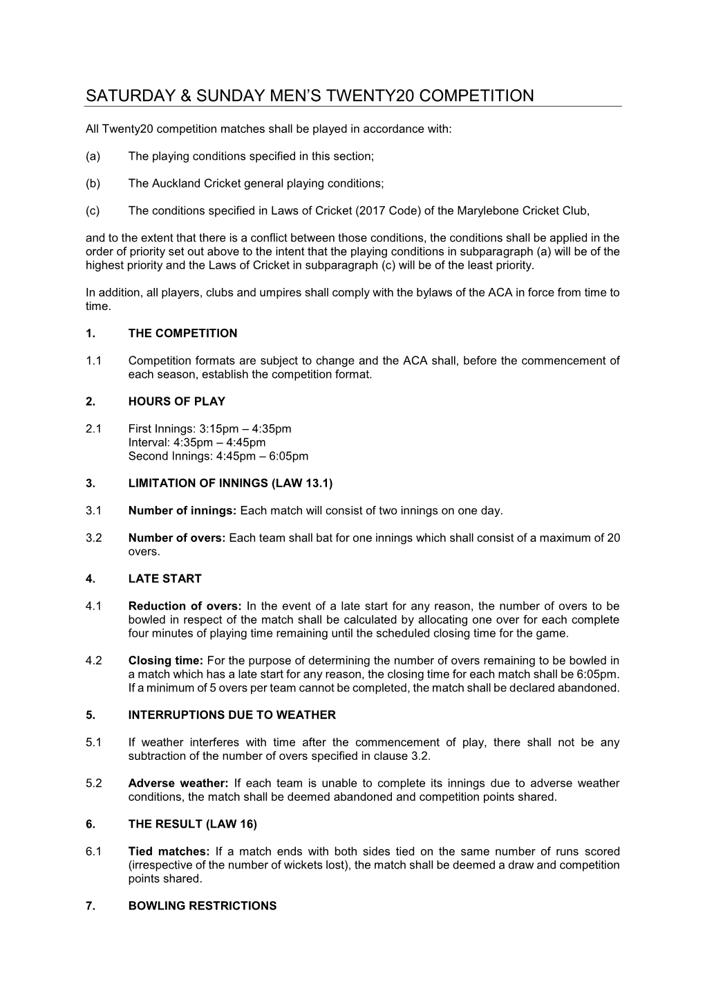 Twenty20 Grades