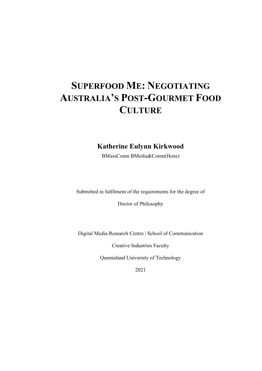 Katherine Kirkwood Thesis (PDF 1MB)