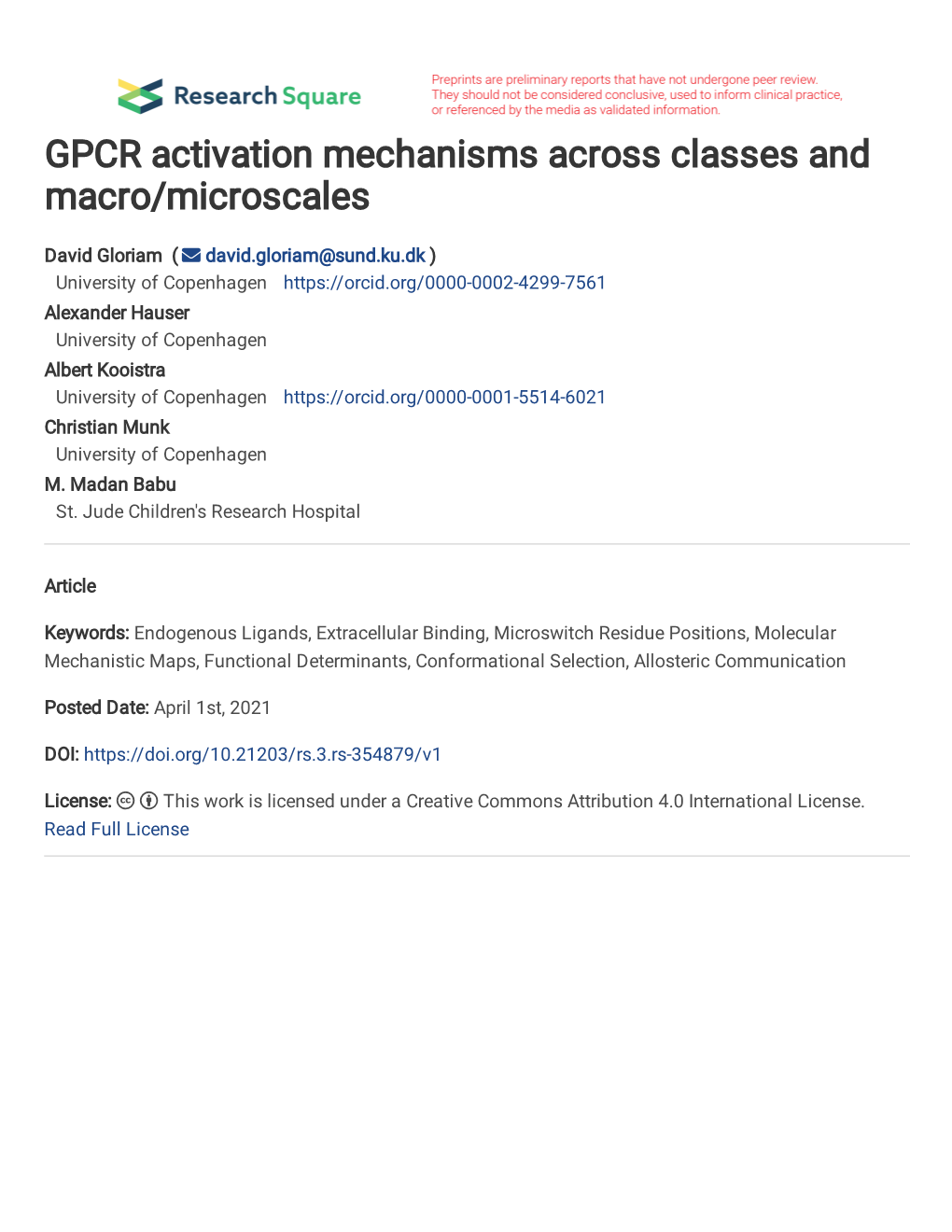 GPCR Activation Mechanisms Across Classes and Macro/Microscales