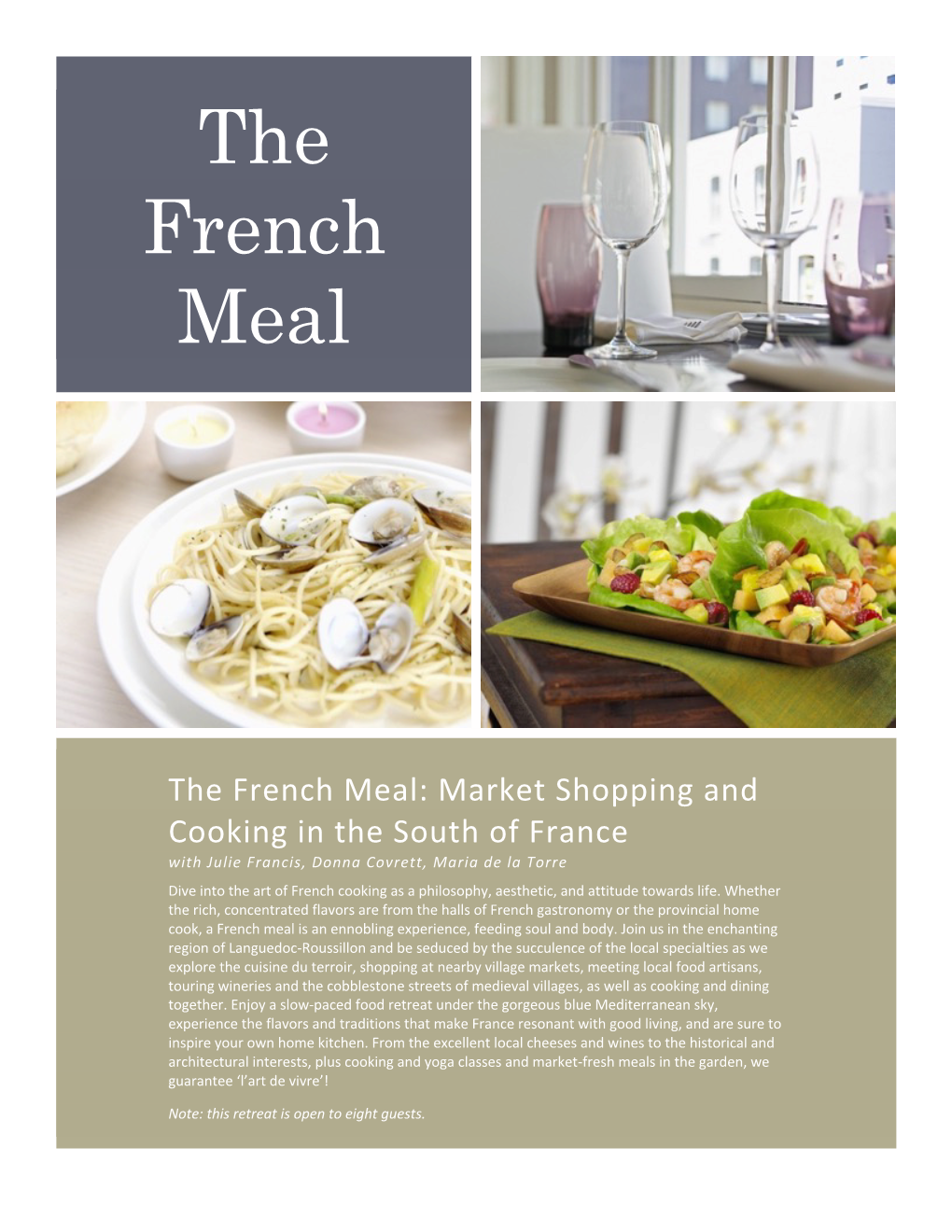 The French Meal