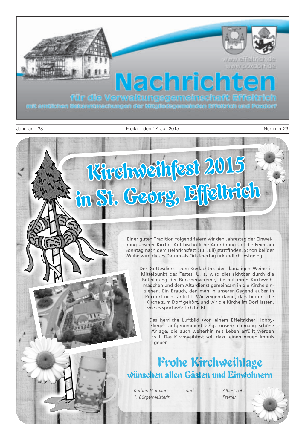 Kirchweihfest 2015 in St. Georg, Effeltrich