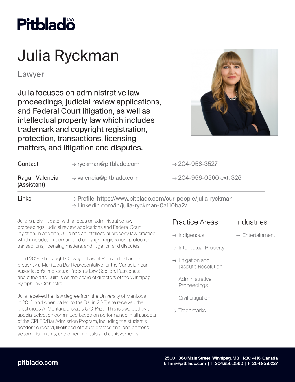 Julia Ryckman Lawyer