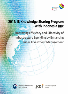 Improving Efficiency and Effectivity of and Effectivity Efficiency Improving 2017/18 Knowledge Sharing Program Knowledge 2017/18
